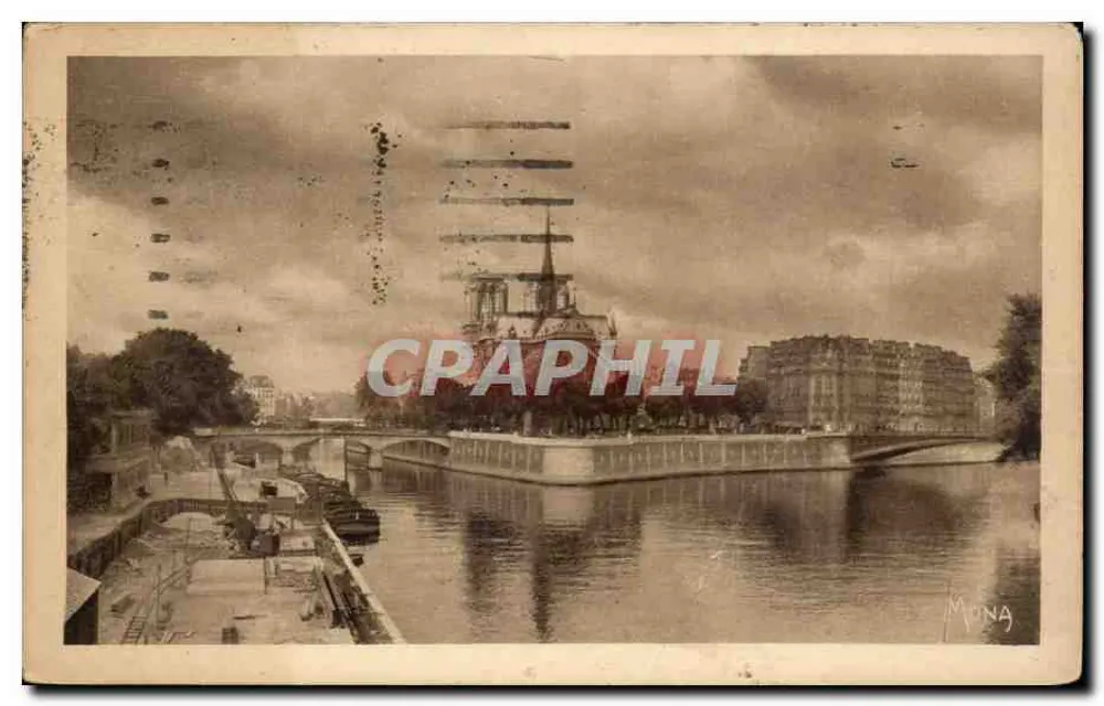 Catedral de Notre-Dame e a Ilha da Cidade — Ponte do Arcebispo — Edições Mova - Frente