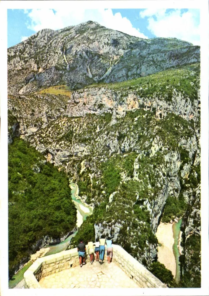 Balcão da Mescala — vista panorâmica do cânion - Frente