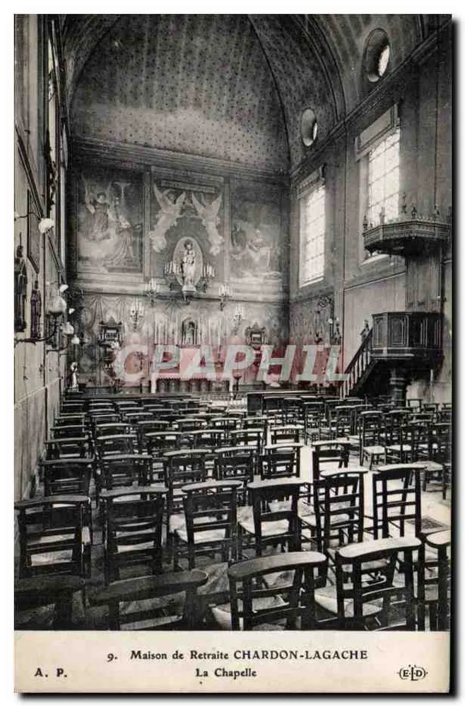 Die Kapelle — Altersheim Chardon-Lagache — A.P. n°9 - Vorderseite