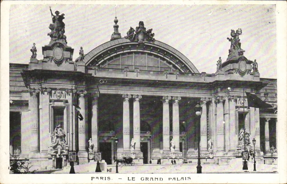 Paris — O Grande Palácio — editor não identificado, número de série não visível - Frente