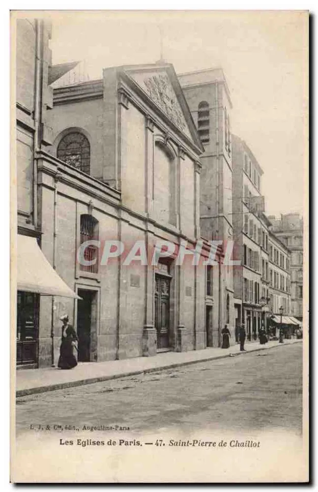 São Pedro de Chaillot — Igreja de Paris — L. J. & Cie, editora — n° 47 - Frente
