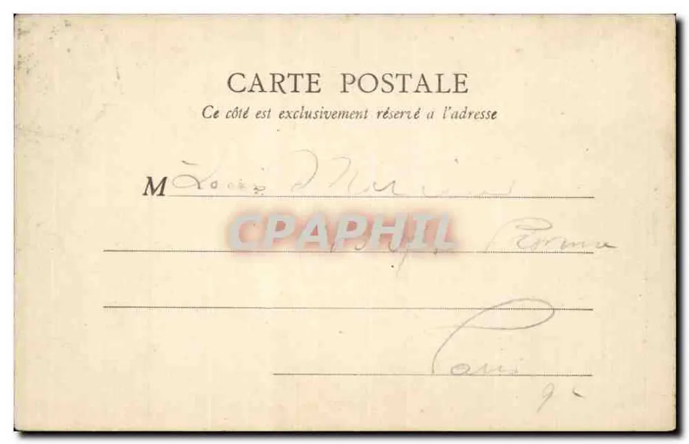 PARIS — Arco da Triunfo da Estrela — R.F. PARIS 53 - Verso