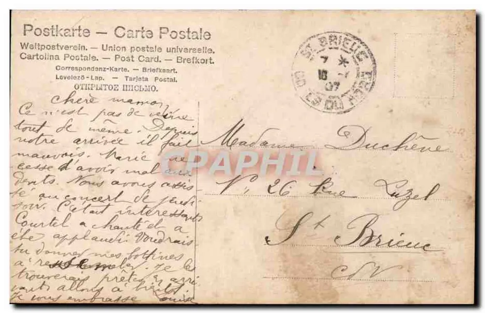 Junge Frau mit Hut mit Schleiern — Fot. Montabone - Milano — S. 136-2 - Rückseite
