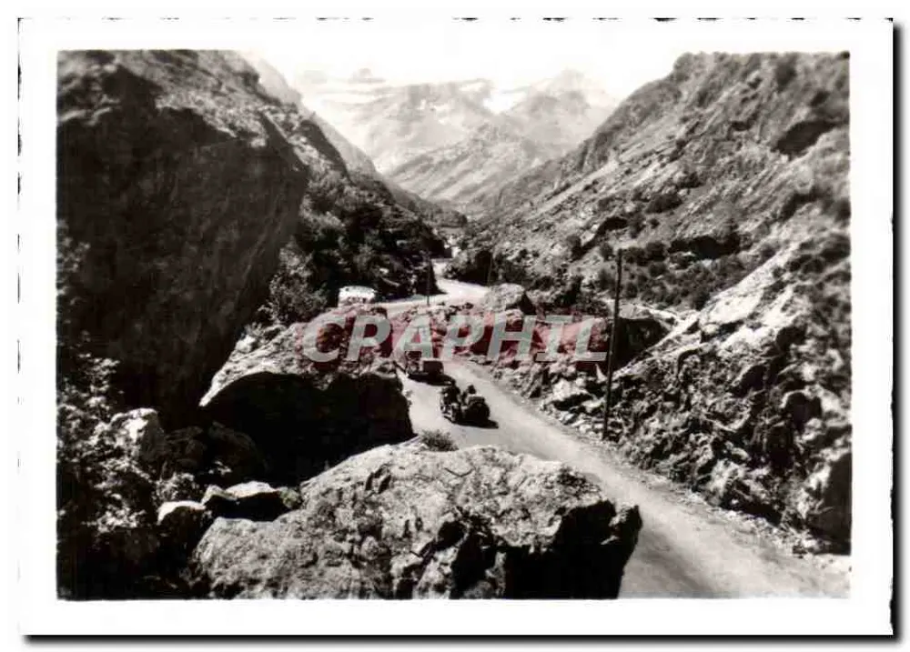 Rodovia de CAVARNIE - O Grande Caos — vista panorâmica — editor não identificado - Frente