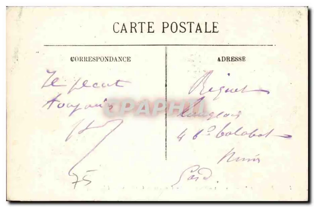 Paris (VIe) — Der Luxembourg — Die Fontaine de Carpeaux — LL. - Rückseite