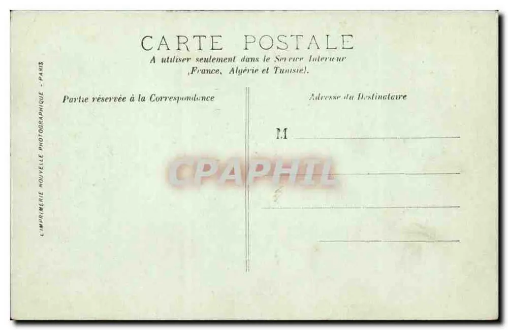 Paris — Bois de Boulogne — Le Tour du Lac — LL - Verso