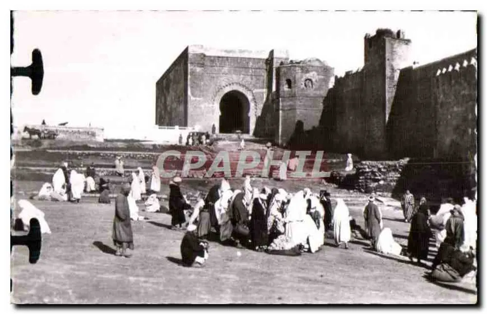 Rabat — Wolle-Markt an der Porte des Oudaïas — n°112 - Vorderseite