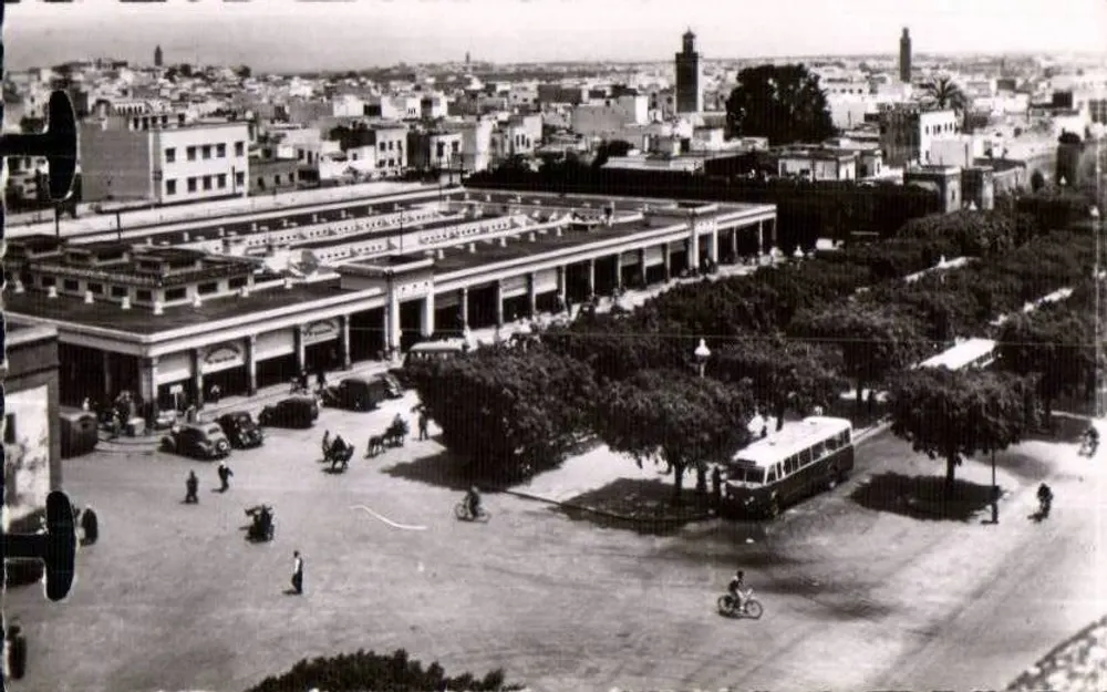 Rabat — The Market and the Medina — n°195 - Front