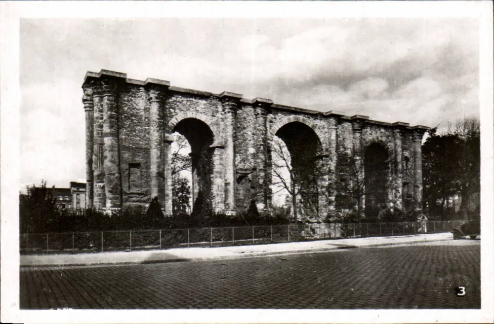 Aqueduto romano de Toulouse — visão geral — série 3 - Frente
