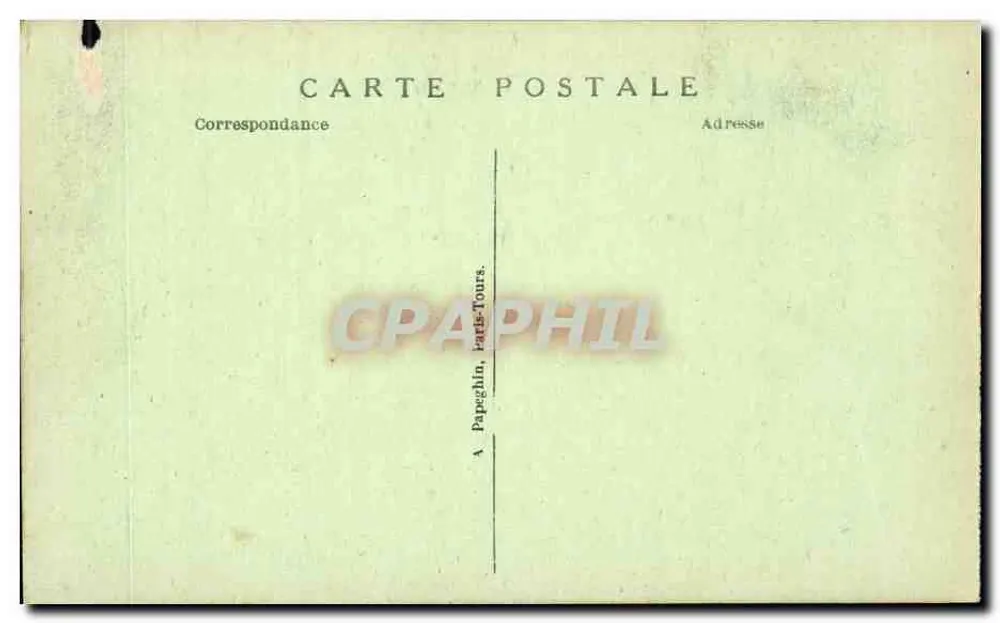 Paris — Rue de Rivoli (em direção ao Louvre) — A.P. n°102 - Verso