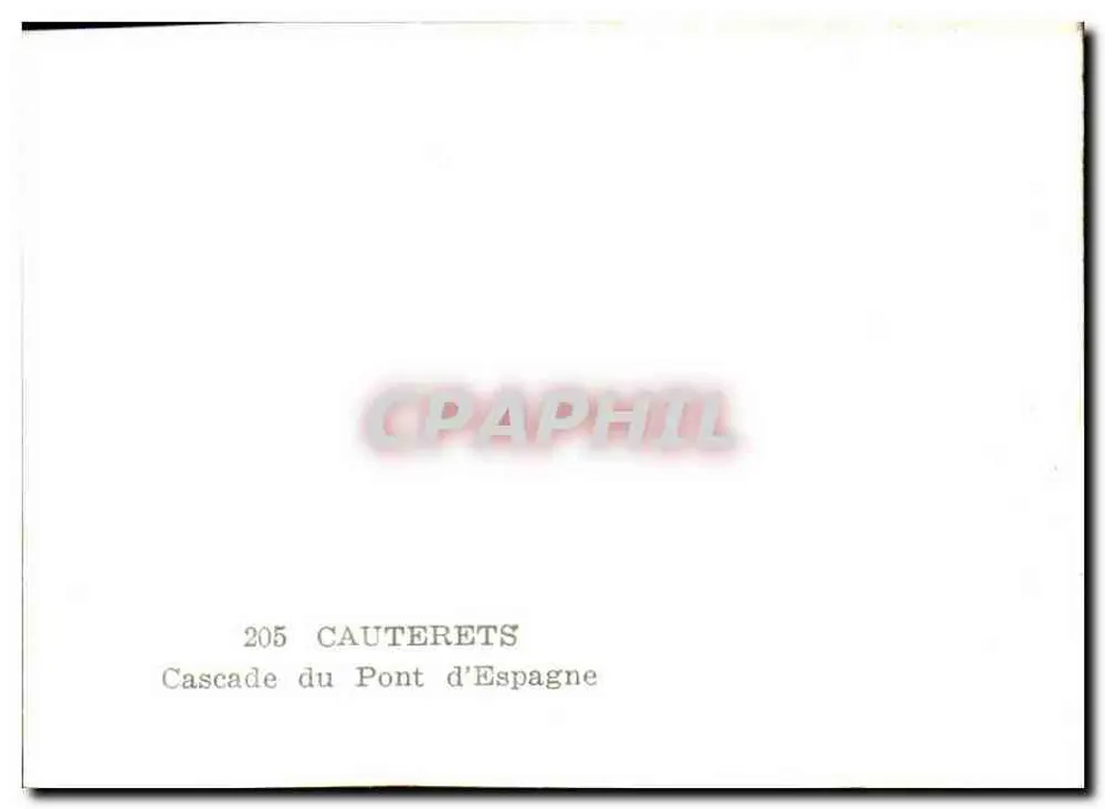 Cascata do Pont d'Espagne — Cauterets — 205 - Verso