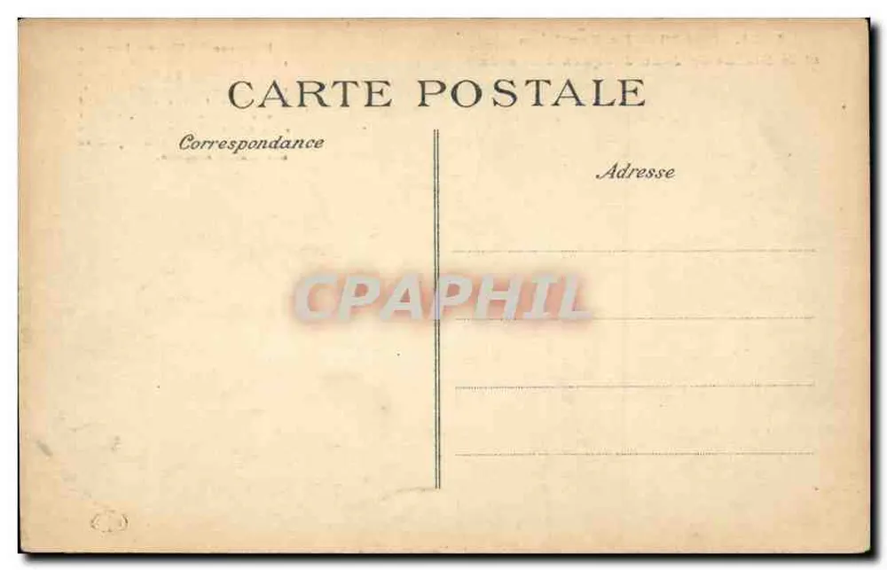 Paris — Le Panthéon et la Statue de Jean-Jacques Rousseau — Éditeur non identifié, n° 4074 - Verso
