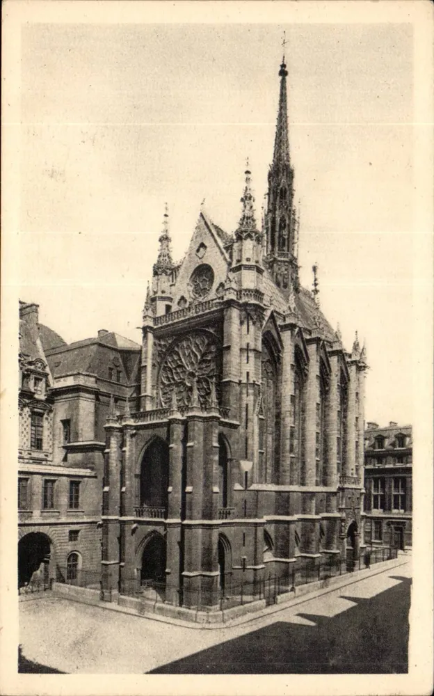 Paris — A Santa Capela — editor Commercial Palais, n° 101 - Frente