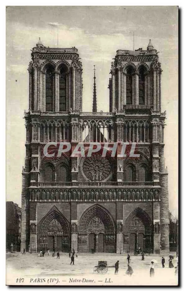 Paris (IVe) — Notre-Dame — LL. - Frente