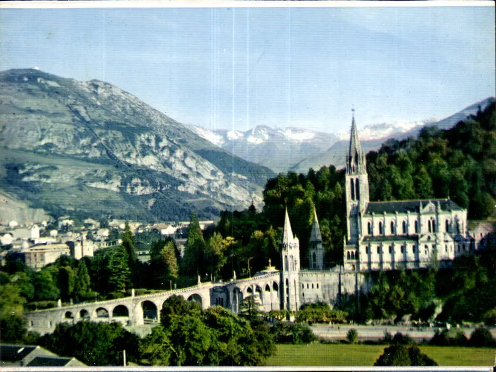 A Basílica e o Pic du Jer - Frente