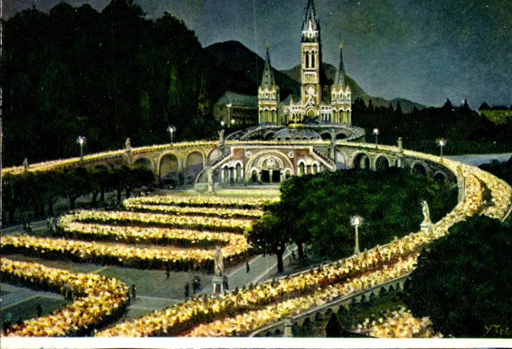 Die Beleuchtete Basilika und die Fackelprozession — Y.T.R. - Vorderseite