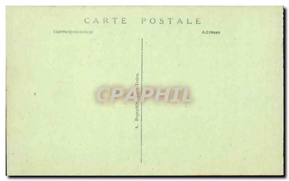 Paris — L'Hôtel-de-Ville et le Pont d'Arcole — A.P. n°121 - Verso