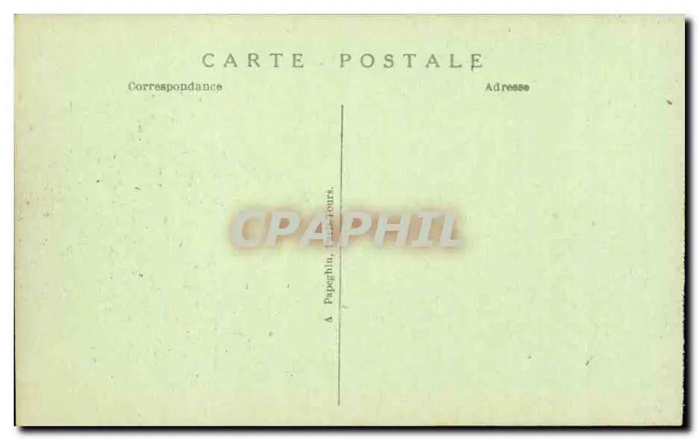 Paris — Die Avenue des Champs-Élysées aus dem Arc de Triomphe de l'Étoile — A.P. - Rückseite