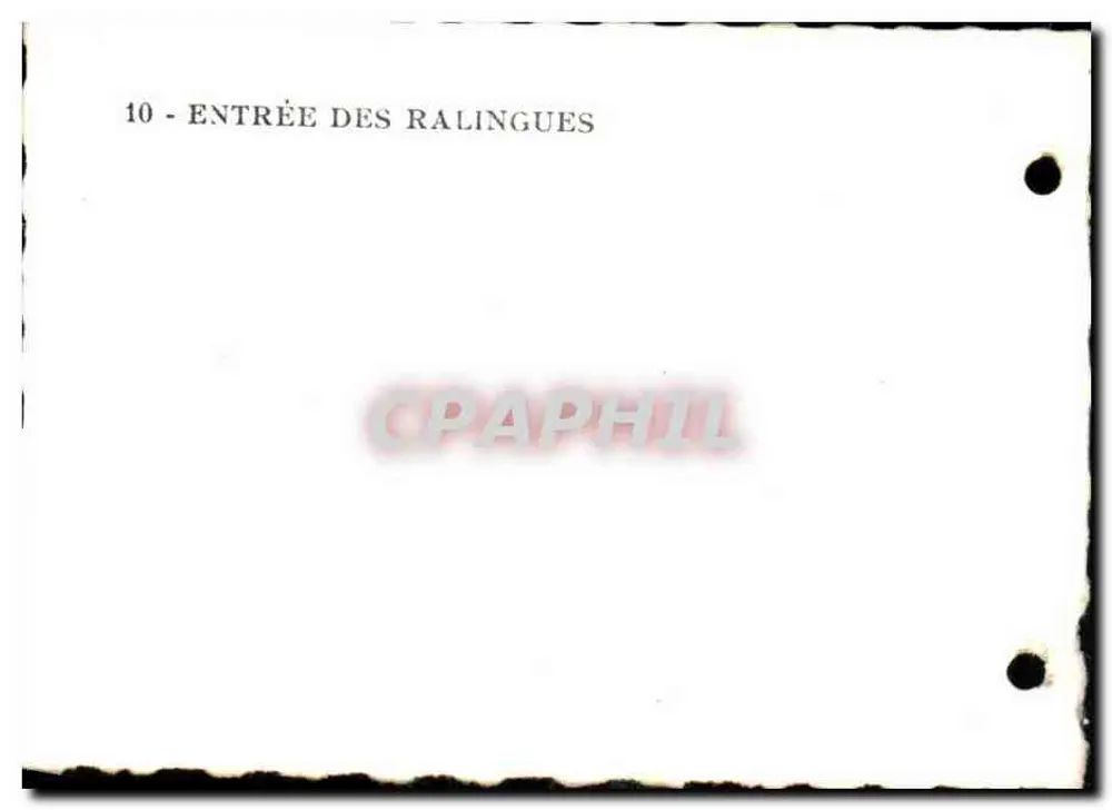 Entrada das Ralingues — carte postale n°10 - Verso
