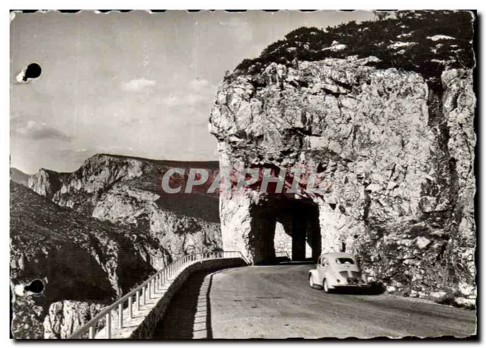 Le Tunnel du Fayet — vue avec voiture — n°2 - Recto