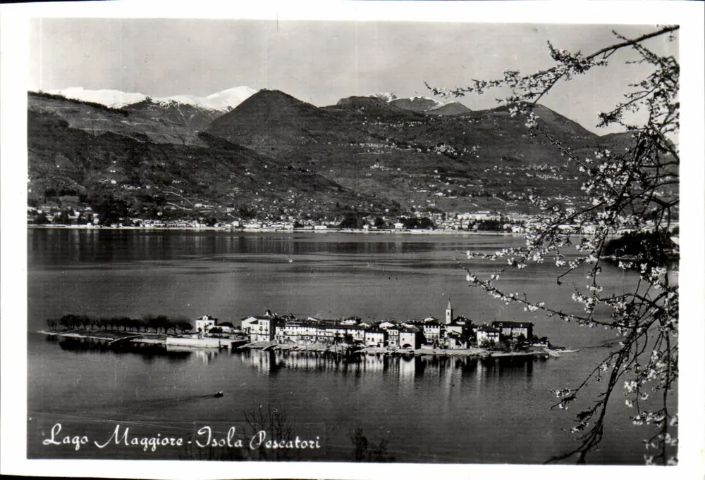 Lago Maggiore - Ilha dos Pescadores - Frente