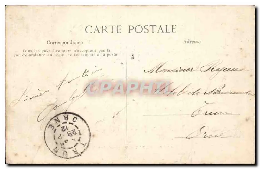 Arco do Triunfo da Étoile — Paris — Saint-Denis — editor C.P. n°4236 - Verso