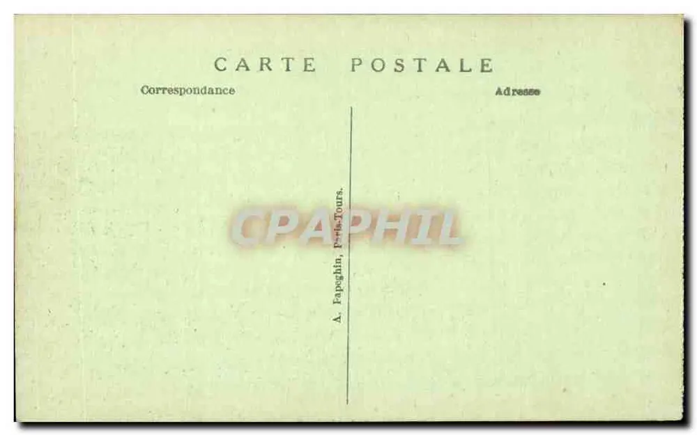 Parijs - De Boulevard en de Poort Saint-Denis — A.P. — n°148 - Achterkant