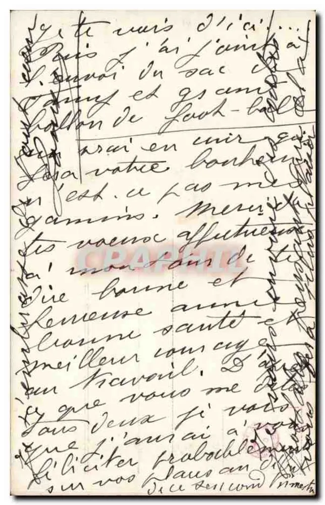 Mädchen in einem alten Stil Auto — Weihnachtsdekor — Verlag Ronne Monce, Nr. 3111/mz - Rückseite