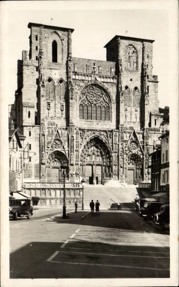 Kathedrale Saint-Maurice — Vienne-sur-le-Rhône — Verlag J. Jellard, Lyon, Nr. 25 - Vorderseite