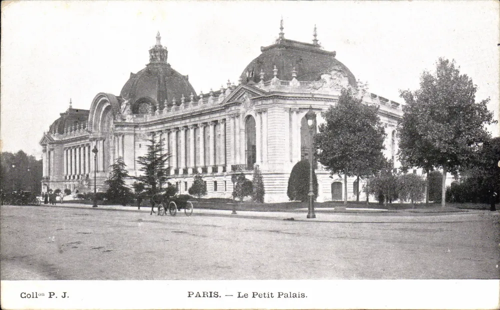 PARIS — O Pequeno Palácio — Collon P.J. - Frente