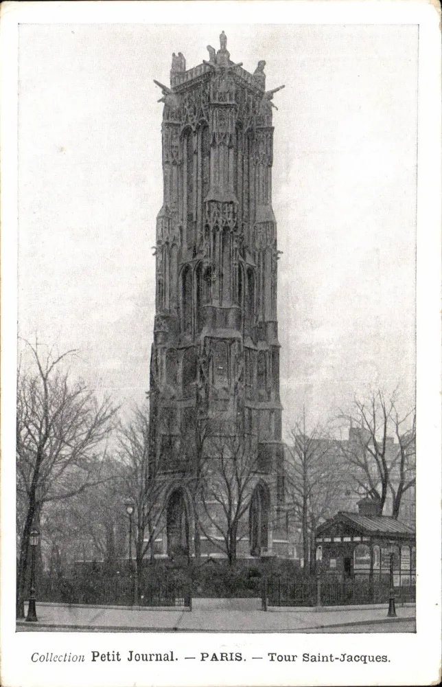 Paris — Torre Saint-Jacques — Coleção Petit Journal - Frente