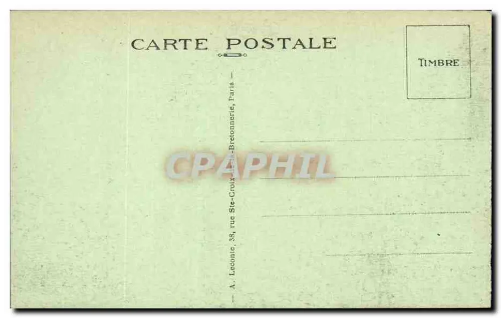 Paris — O Boulevard e a Porta Saint-Denis — A. L. - Verso