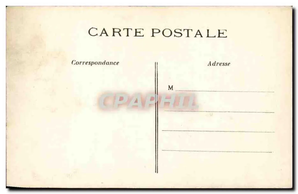 Paris - Panorama de Paris (lado Oeste) — J.H. — n° 307 - Verso