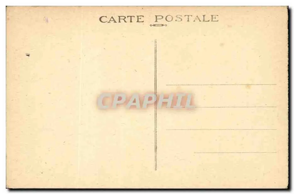 Paris — Palais et jardins du Luxembourg — série 7 - Verso
