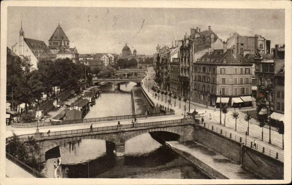 Strasbourg — Illpanorama — Kunstryvelag Emil Hartmann - Frente