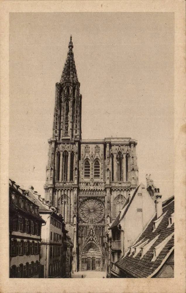 Estrasburgo - A Catedral — Imp. Braun & Cie - Frente