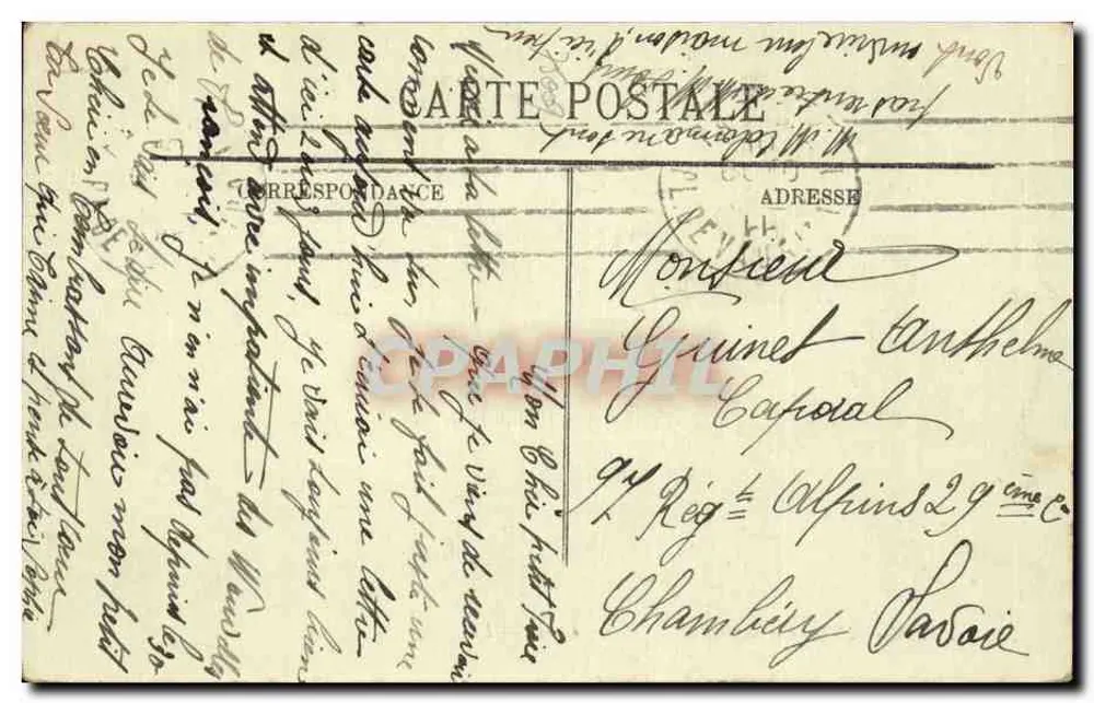 PARIS — L'Opéra et la Station du Métropolitain — LL. n° 780 - Verso