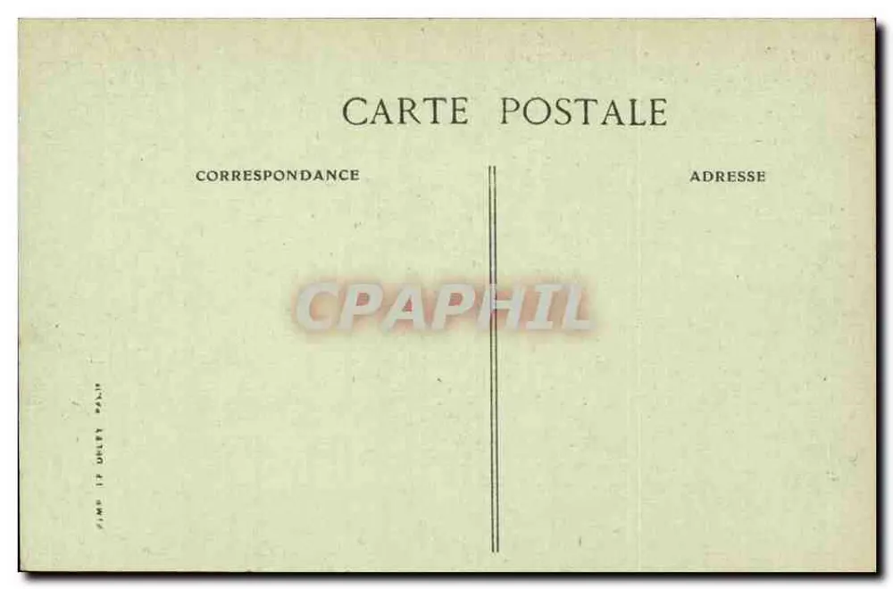 Paris — Der Löwe von Belfort — Place Denfert-Rochereau — Verlag L. Baglier, n° 4147 - Rückseite