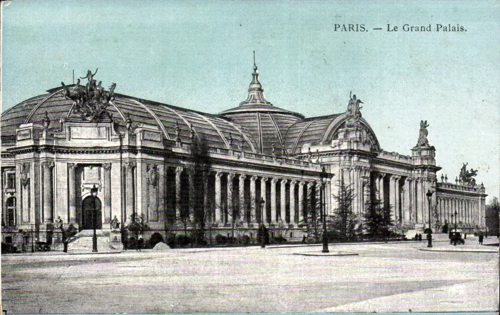Paris — O Grande Palácio — Editor não identificado, número de série não visível - Frente