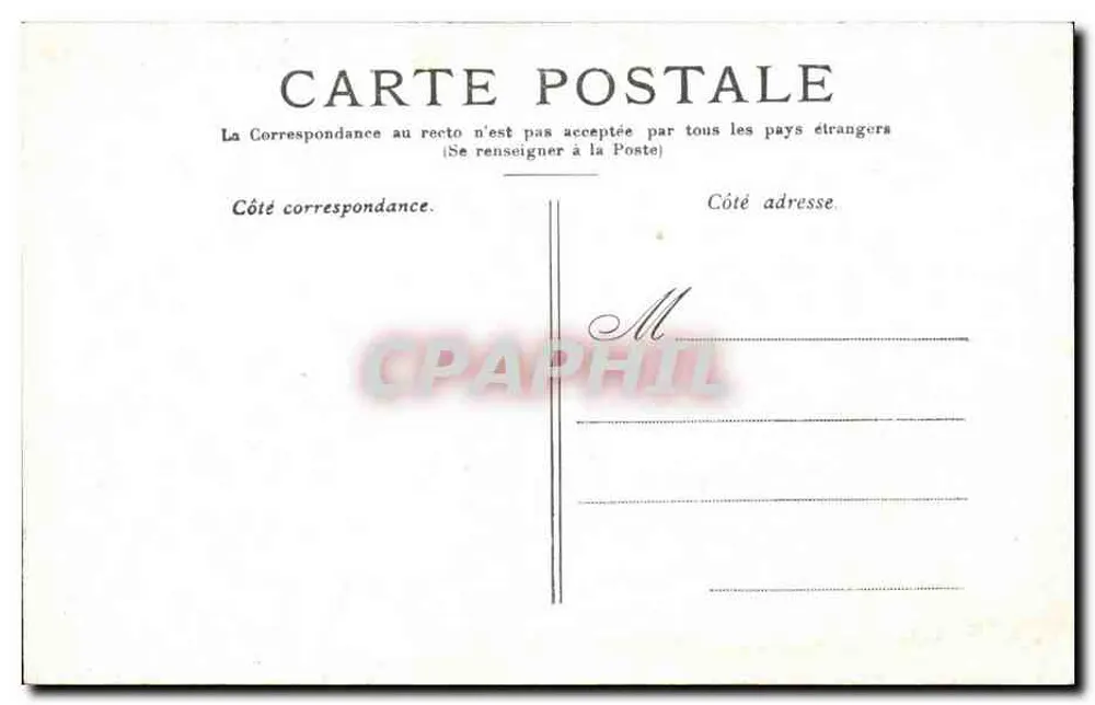 PARIS — O Pequeno Palácio — Editor não visível - Verso