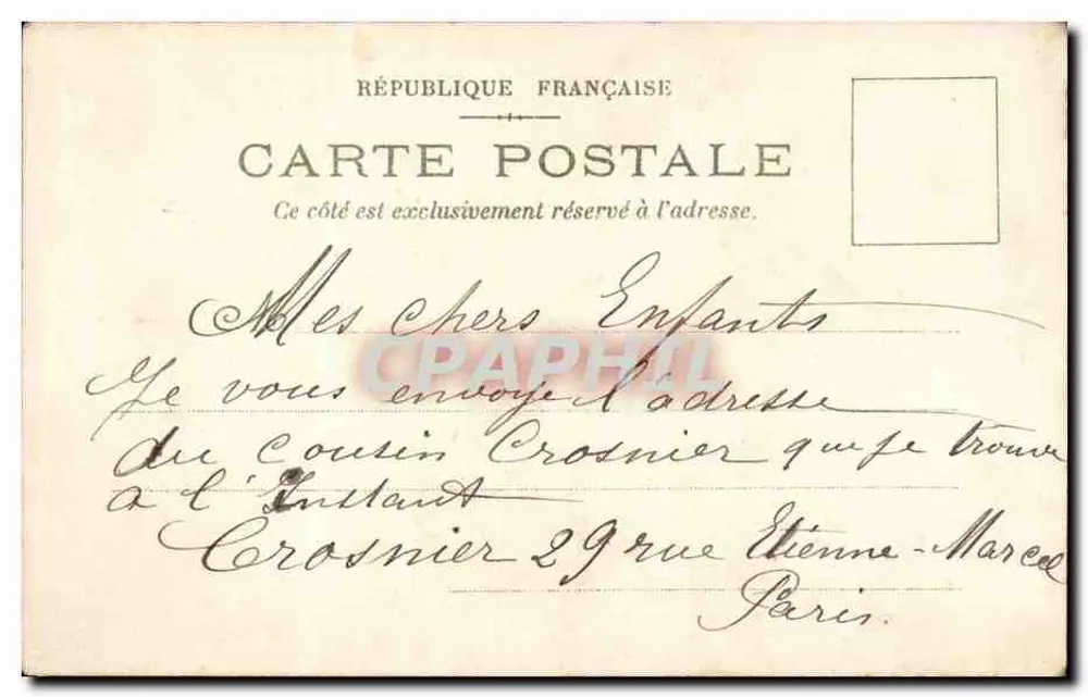 Narcisse — Frohe Neujahr — Verlag Oye, Nr. 40 - Rückseite