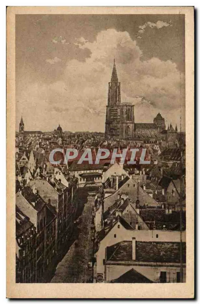 Estrasburgo — vista geral — Felix Luhb, Straßburg i. E. - Frente