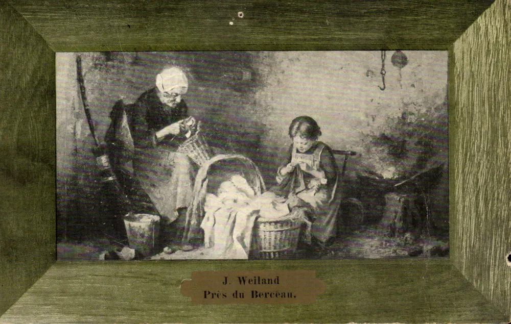 J. Weiland — Cerca de la Cuna — J. Weiland Cerca de la Cuna - Anverso