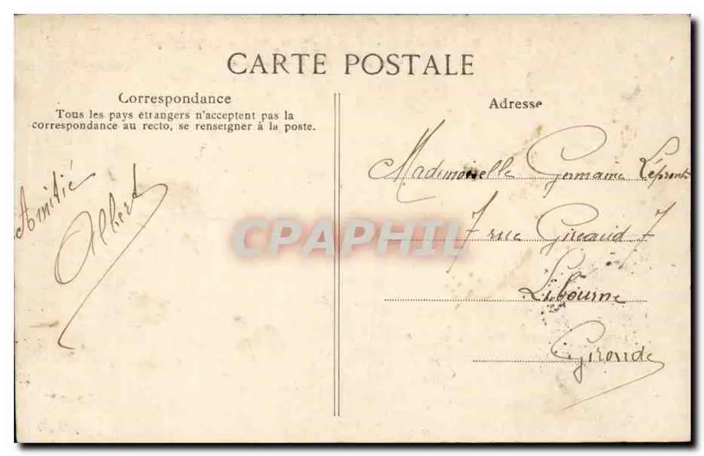 PARIS — Avenue Malakoff, Eyllau und Kléber — Ansicht vom Trocadéro - Rückseite