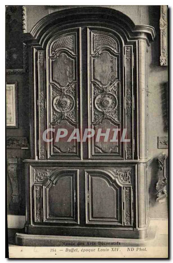 Buffet époque Louis XIV — Musée des Arts Décoratifs — ND Phol. - Recto