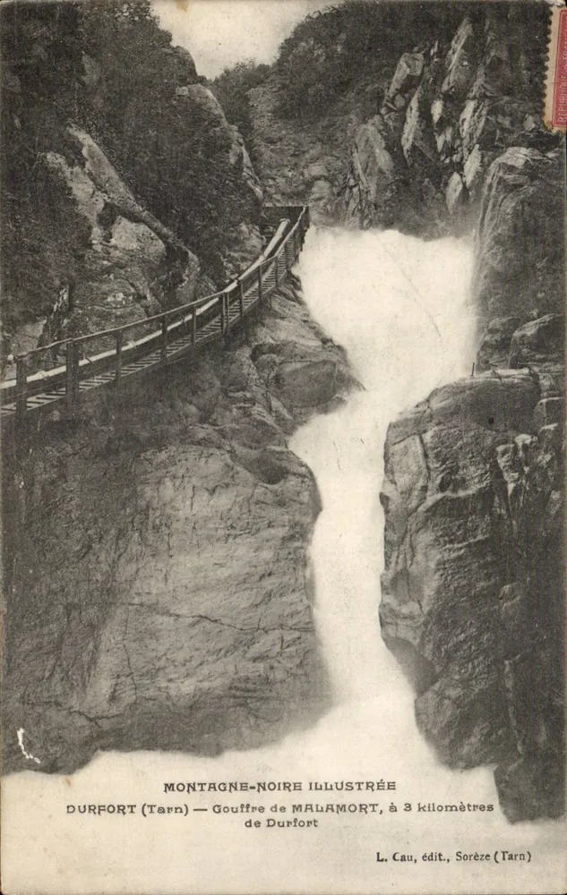 Gouffre de Malamort — Durfort (Tarn) — Montagne-Noire illustriert - Vorderseite