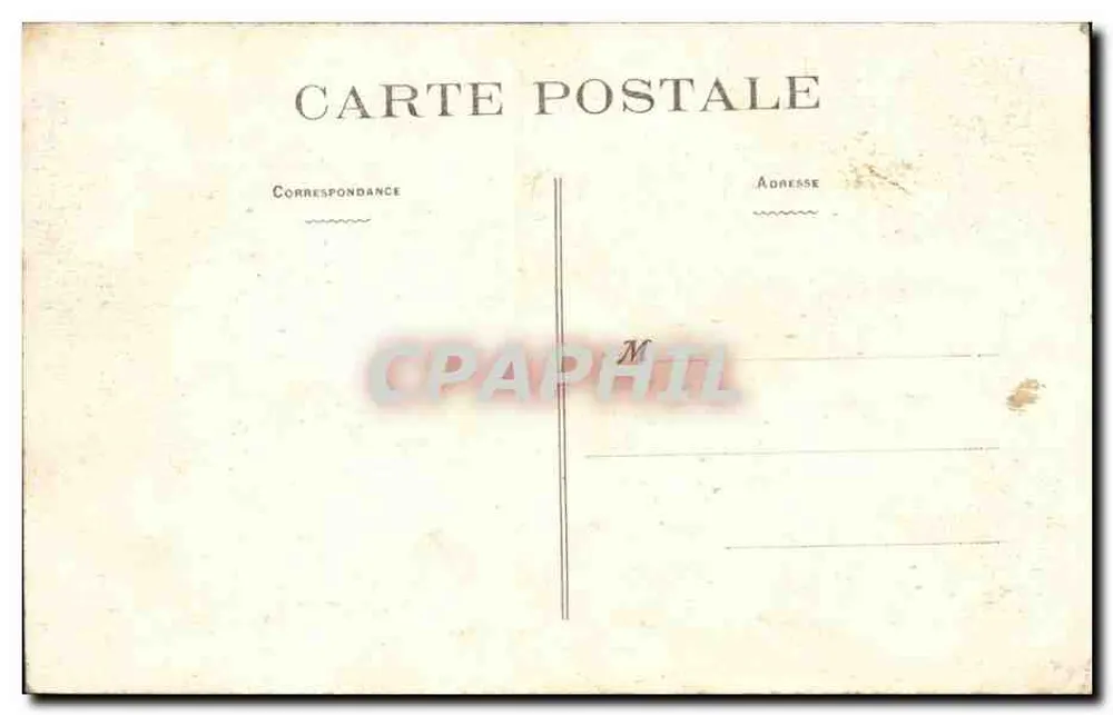 Côtes Bretonnes — Mar de ressaca — Coll. E. Hamonie, St-B. - Verso