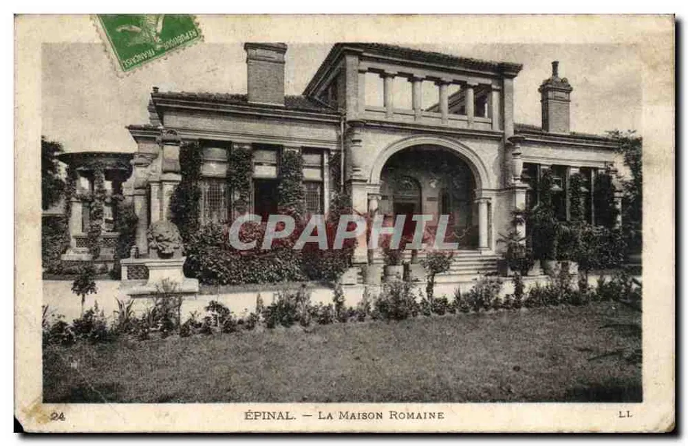 Épinal — A Casa Romana — LL - Frente