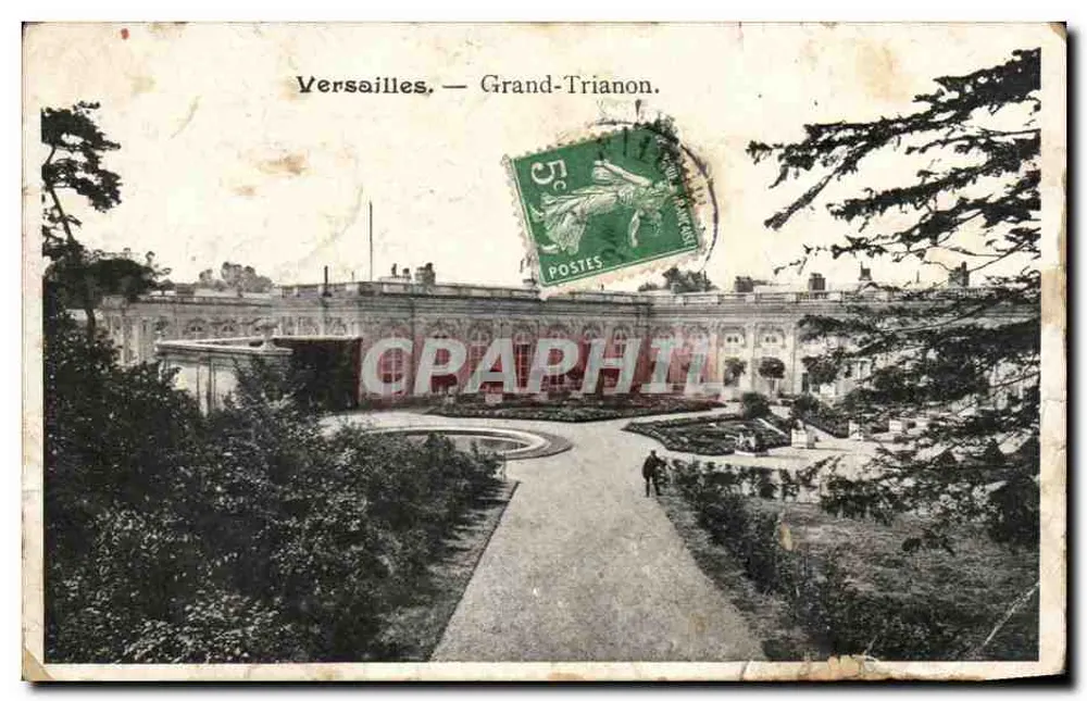 Versailles — Grand-Trianon — editor não visível - Frente