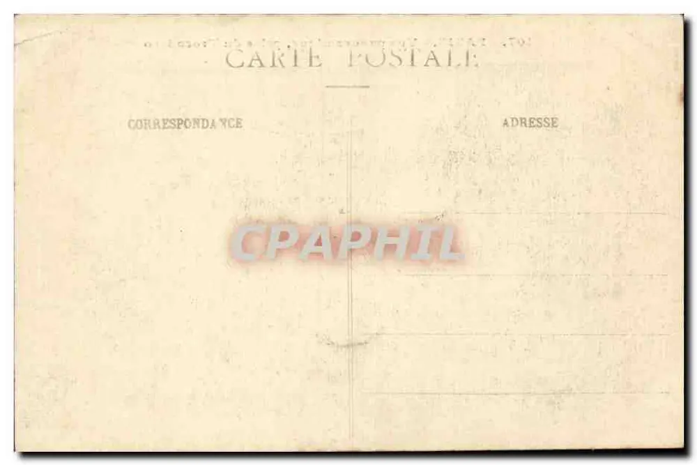 Paris - Panoramablick, vom Trocadéro aus — Serie 107 - Rückseite